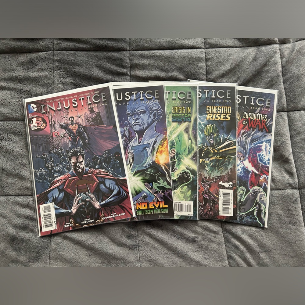 INJUSTICE YEAR TWO ISSUES 1-4, 6